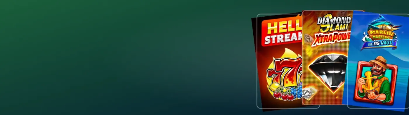 Baner Betunlim Casino – okładki automatów 777 Hell Streak, Diamond Slam i Marlin Masters
